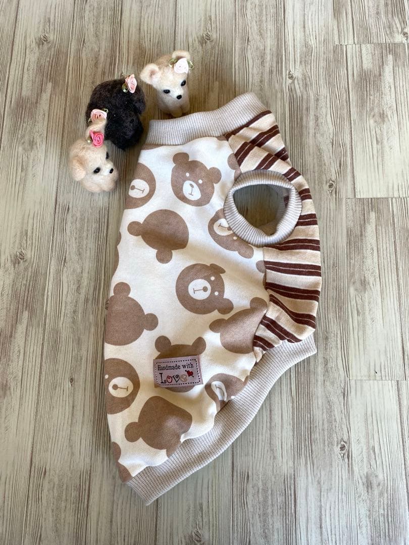 犬服 タンクトップ(Ｌ) ꒡̈⃝Lily꒡̈⃝ハンドメイド