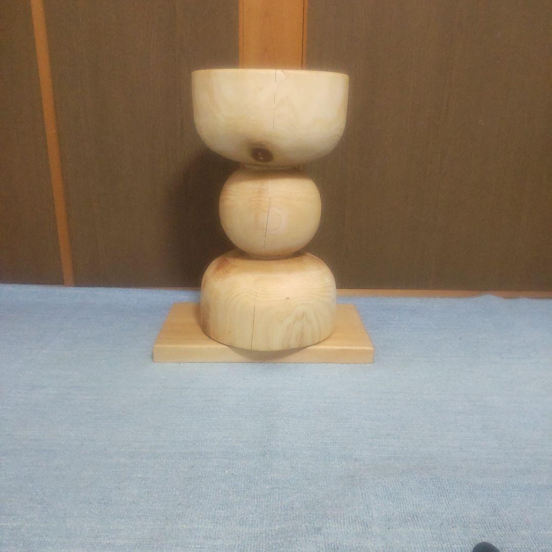 東濃ヒバ丸太椅子 スツール