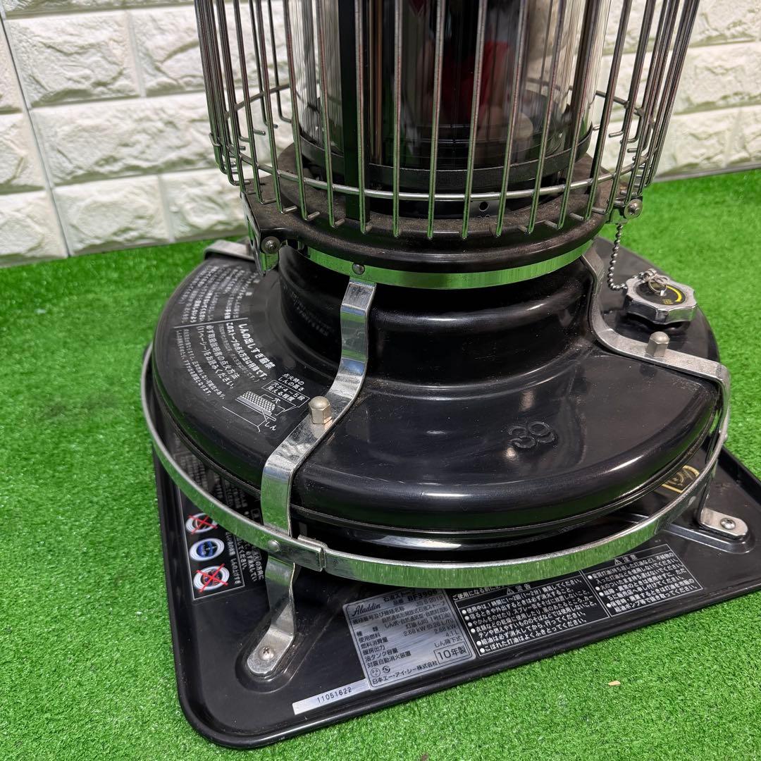 アラジン ブルーフレームヒーター BF3906 ブラック　箱付き　2010年製