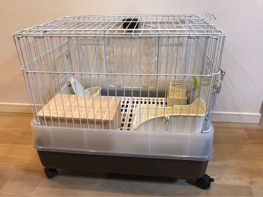 小動物（うさぎ）ケージ　トイレ　ハウス