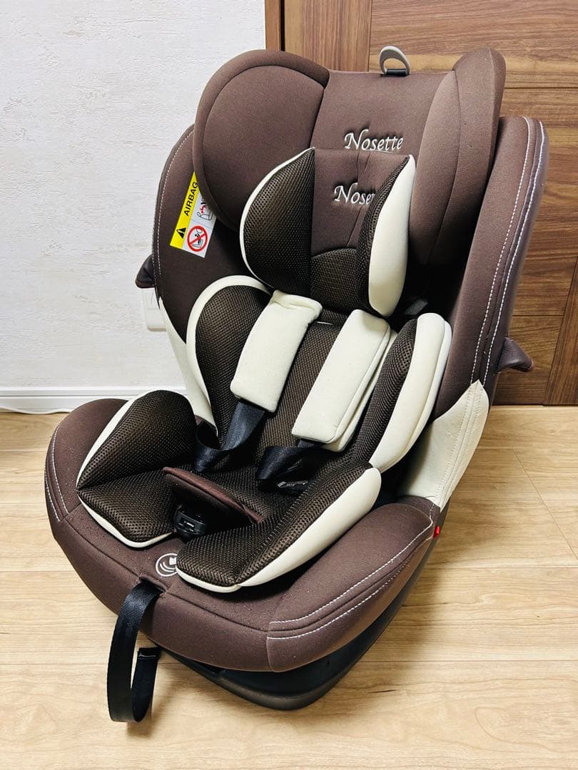 日本育児　ノセッテロング ISOFIX 回転式チャイルドシート新生児〜