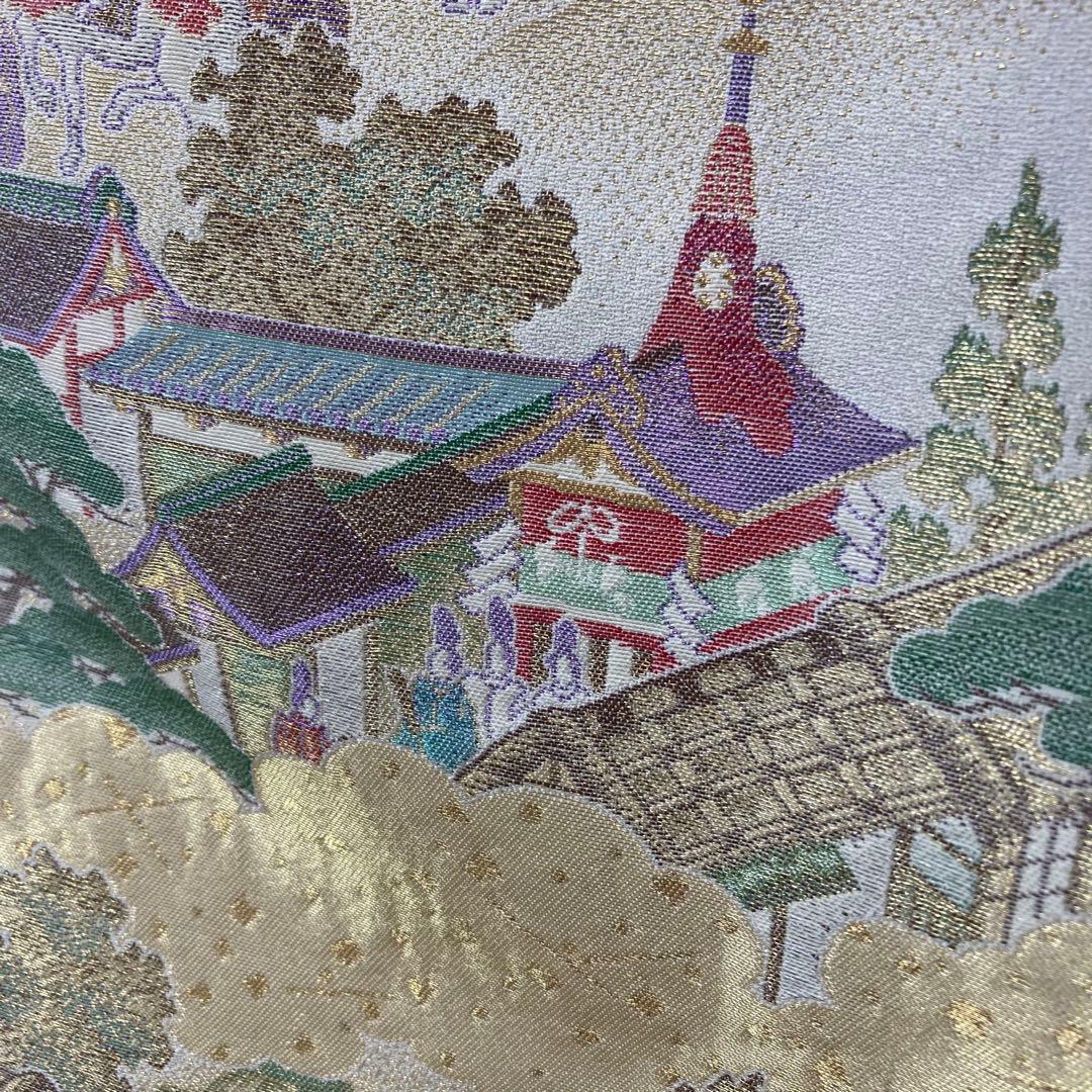 ZF-1302 色留袖 金通し トールサイズ いにしえの都 逸品 高級 正絹