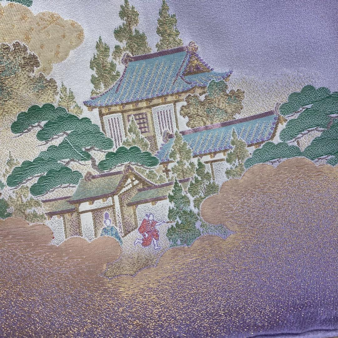 ZF-1302 色留袖 金通し トールサイズ いにしえの都 逸品 高級 正絹