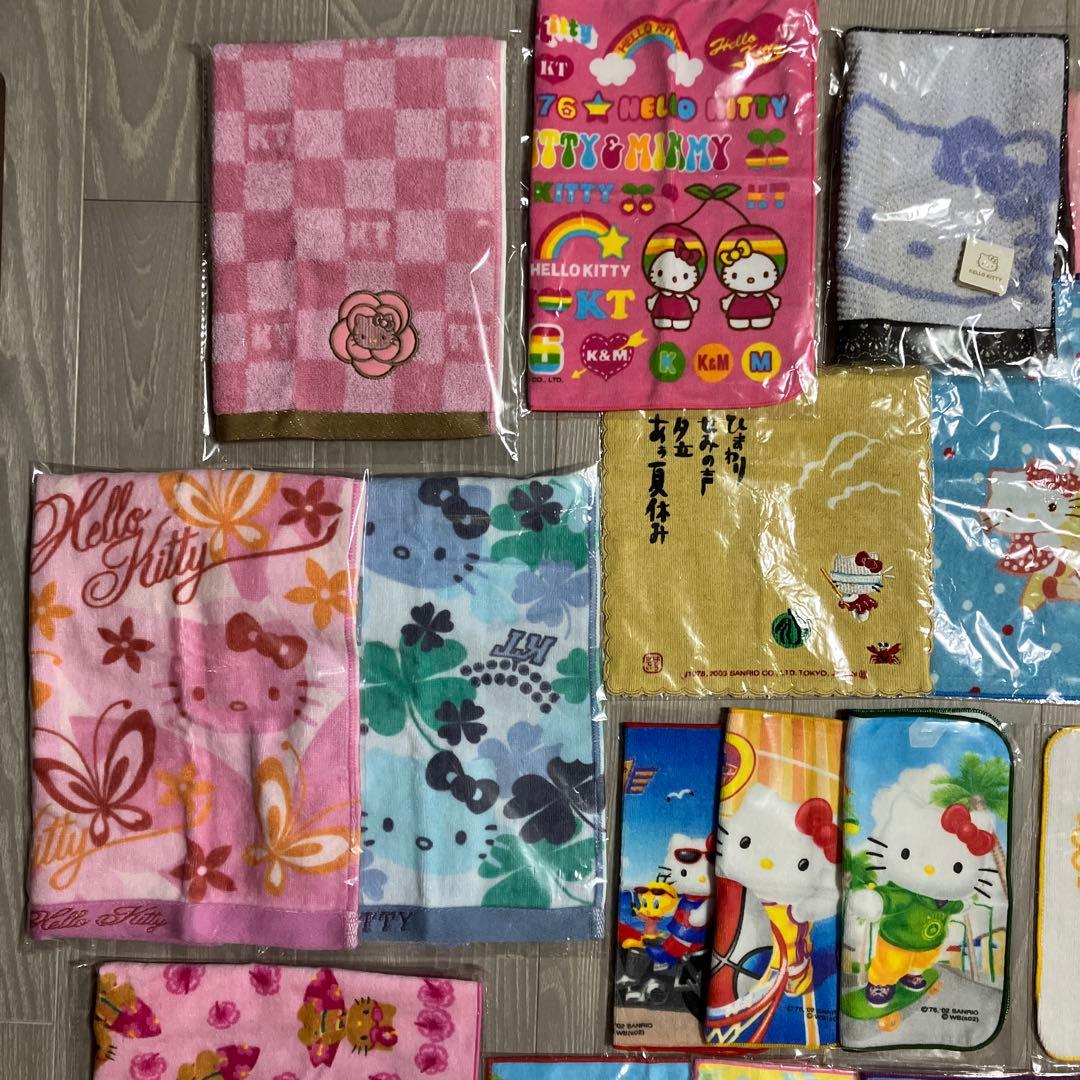 ハローキティ タオル・ハンカチセット