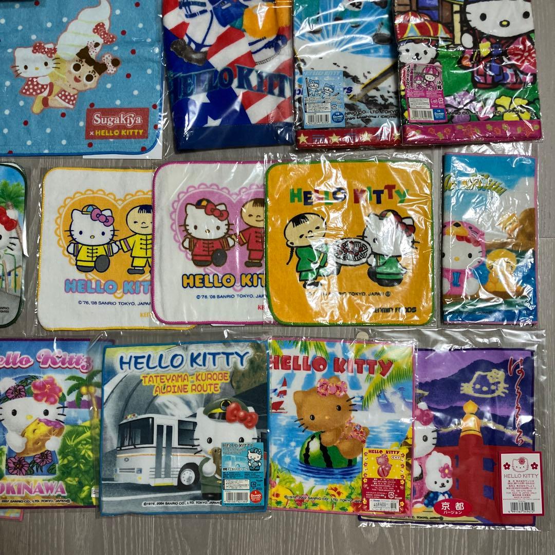 ハローキティ タオル・ハンカチセット