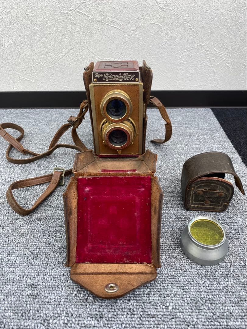 【希少】Super Ricohflex 二眼レフカメラ
