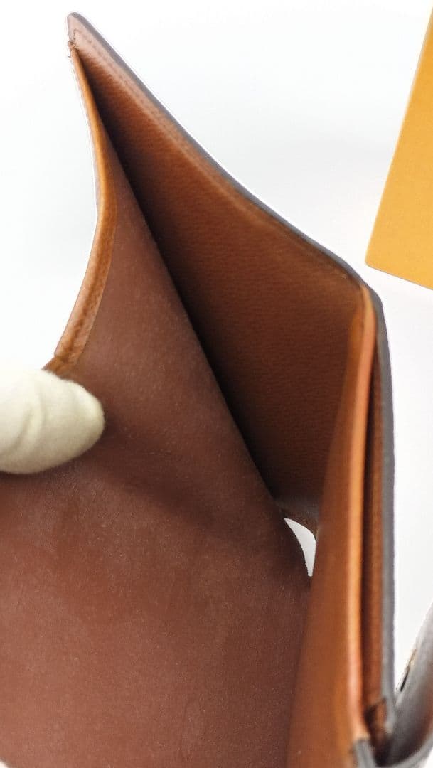 Louis Vuitton Wホック折財布 モノグラムブラウン