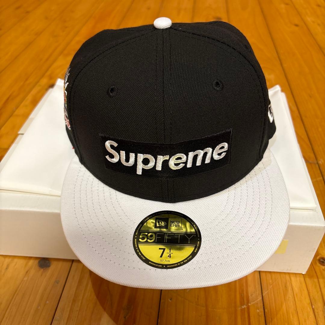 帽子 Supreme 2-Tone Box Logo New Era \"Black\"