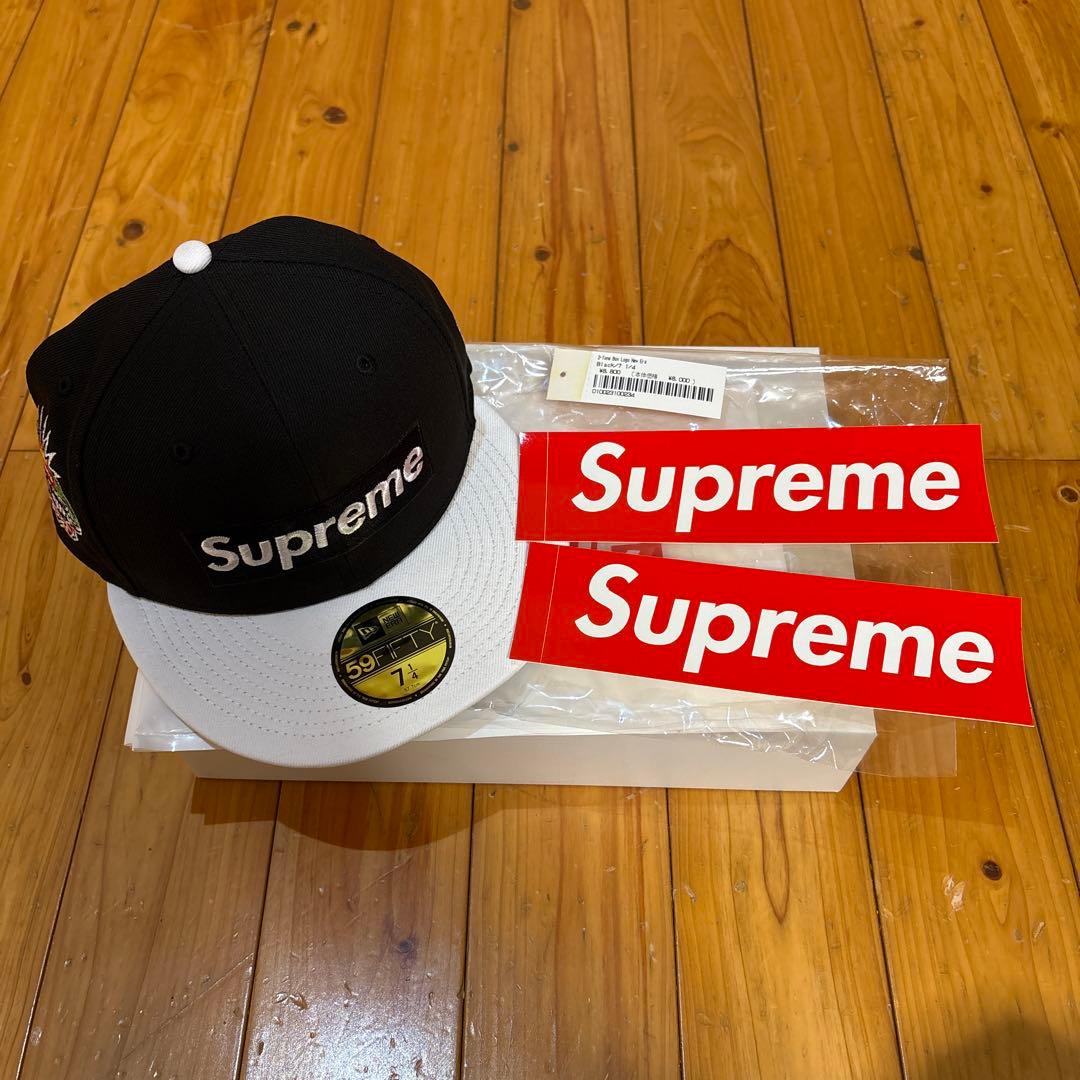 帽子 Supreme 2-Tone Box Logo New Era \"Black\"