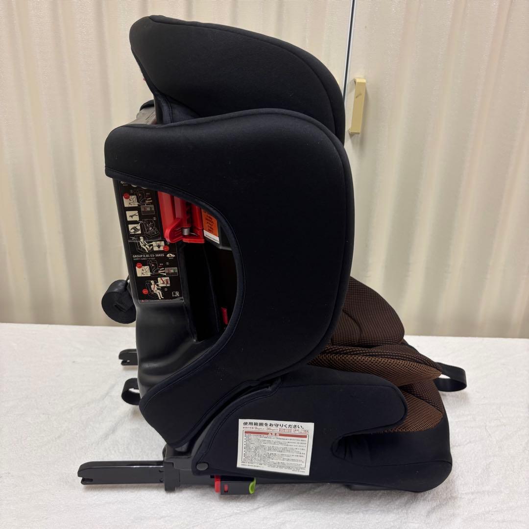 クリーニング済　☆綺麗☆　1～11才　ハーネスジュニアFIX-BR　ISOFIX