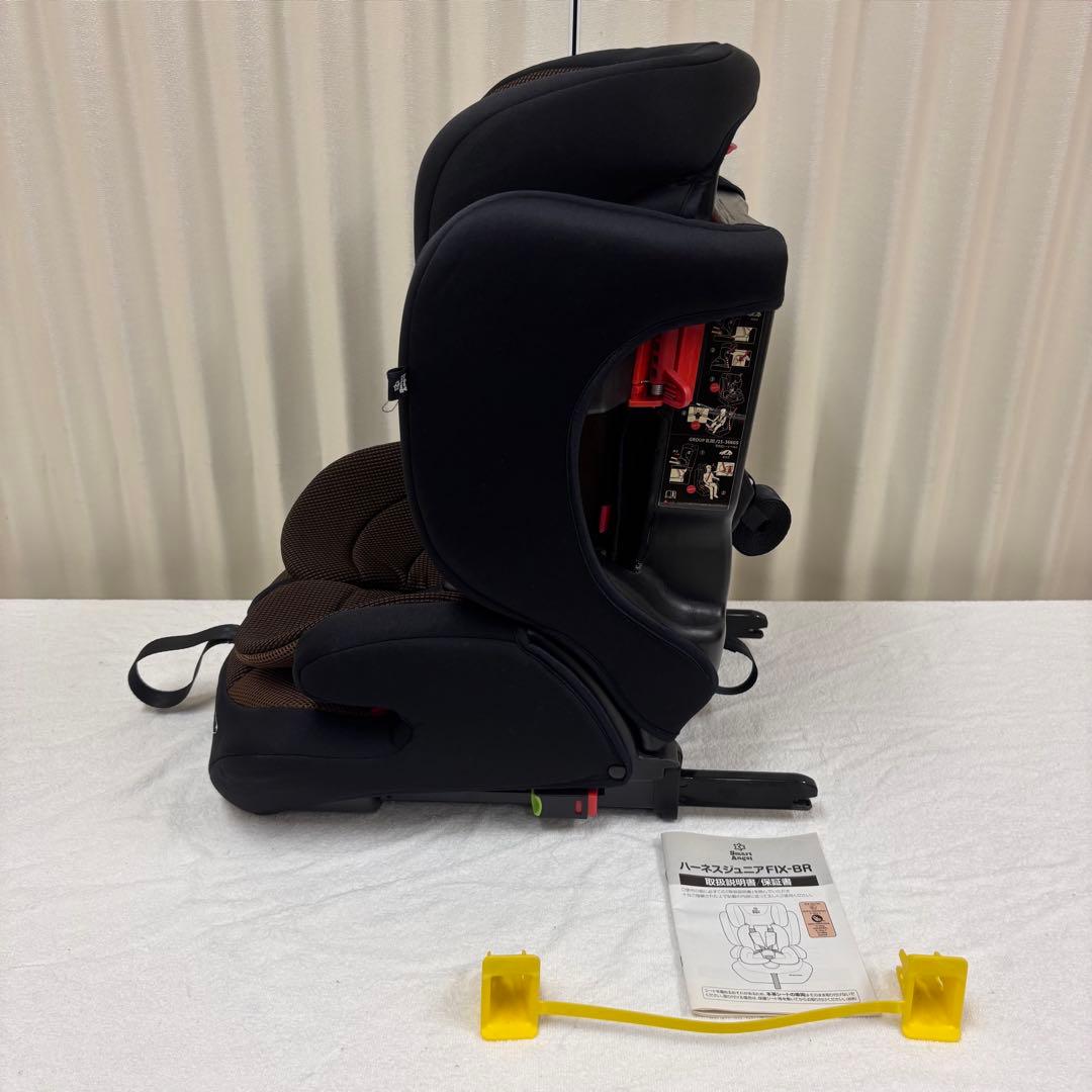 クリーニング済　☆綺麗☆　1～11才　ハーネスジュニアFIX-BR　ISOFIX