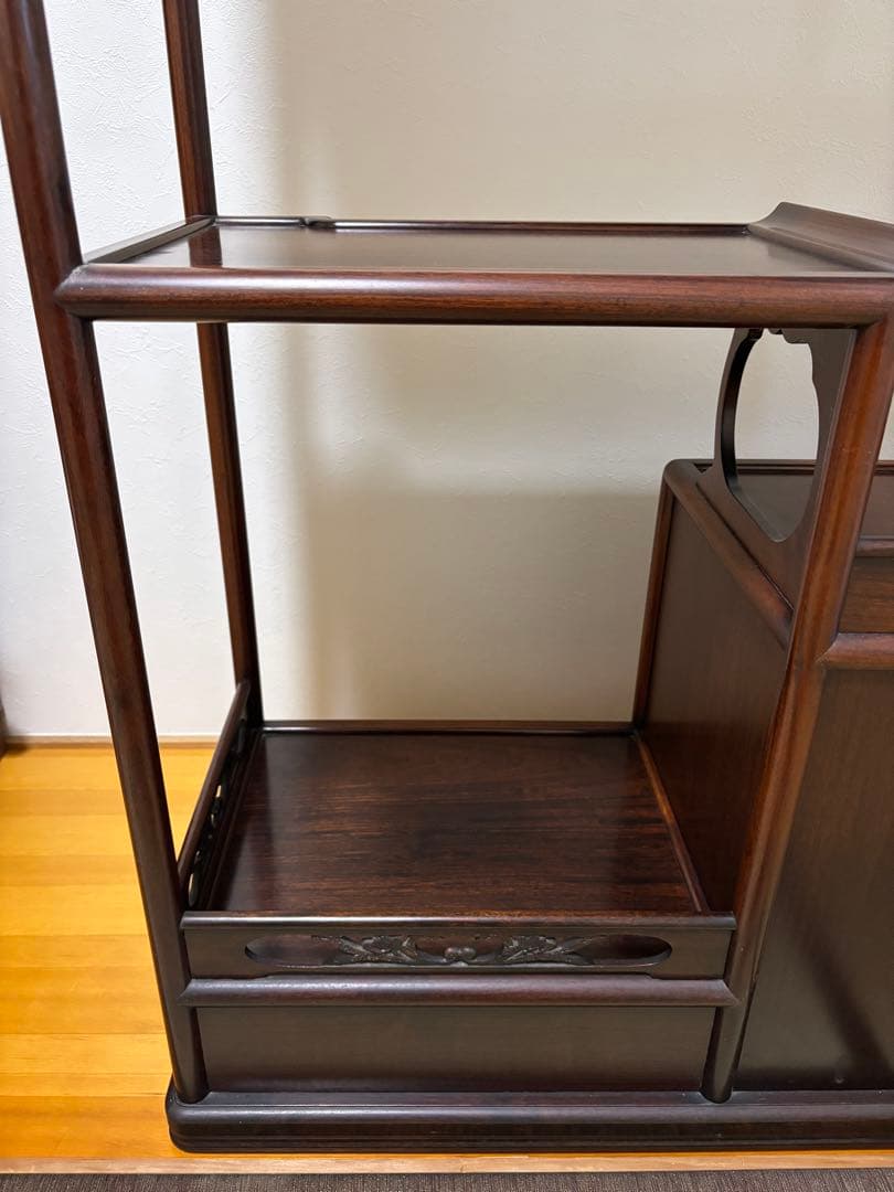 和風　箪笥　オープンシェルフ　アンティーク