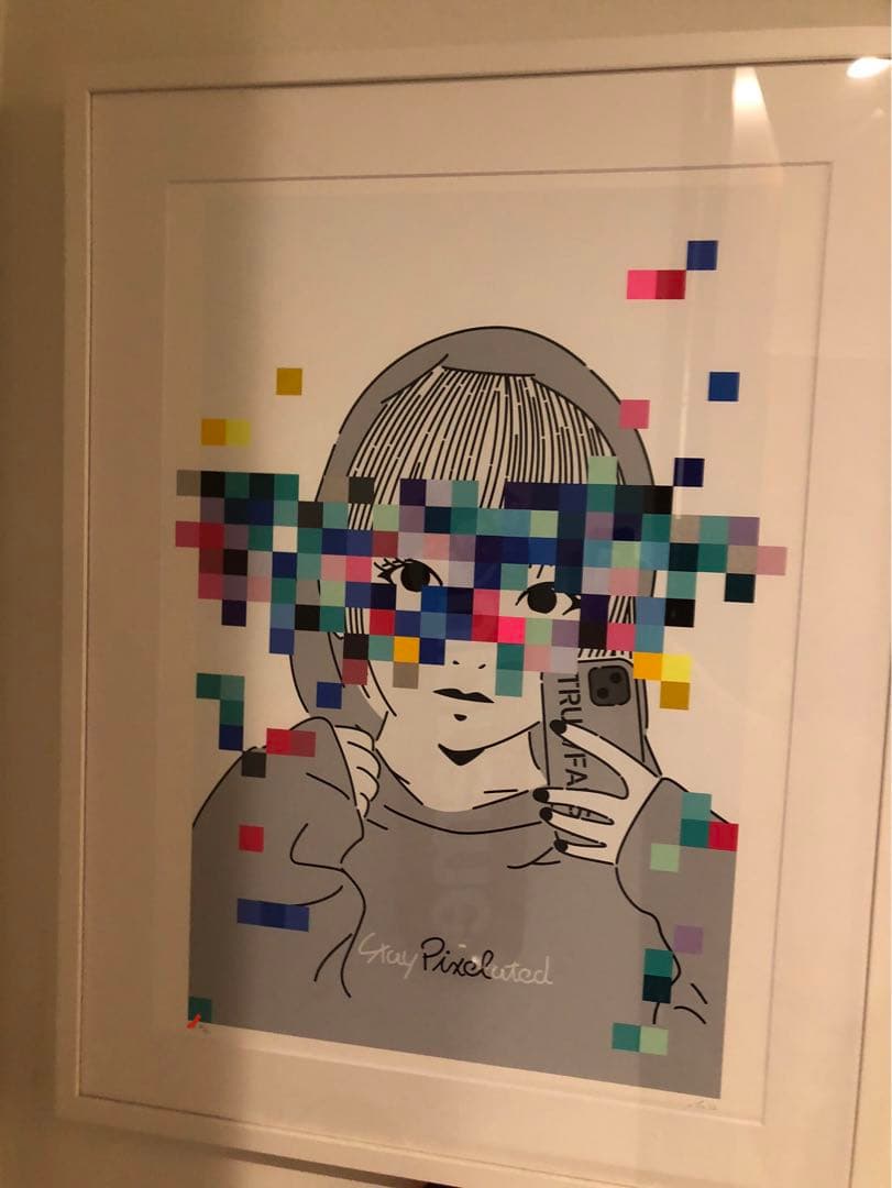 山口真人　MAKERS SPACE コラボシルスクリーン　版画　ED50