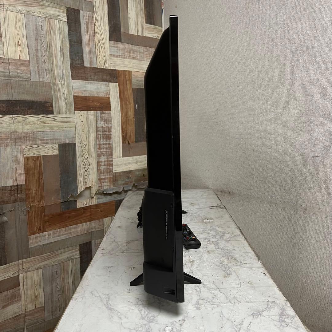 即日受渡❣️全国送料込3年前購入フナイ43型4K液晶テレビWチューナー高画質高音質