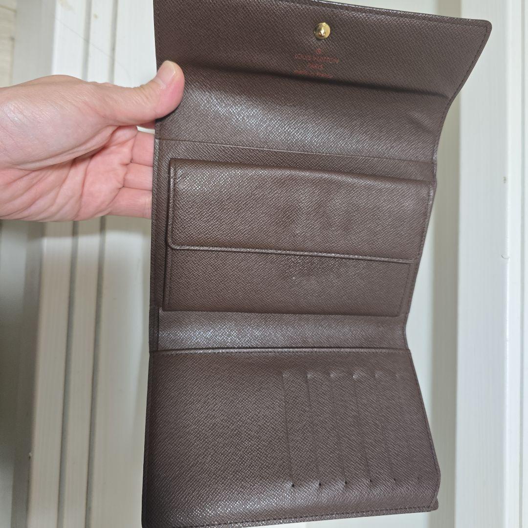 ルイヴィトンダミエ 三つ折り財布