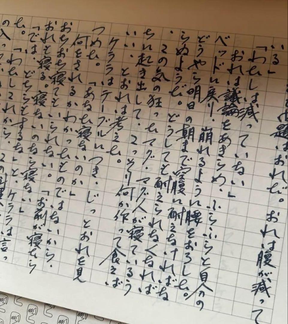筒井康隆 全集24巻、解説付録、手書き原稿特典オマケ付（1984年）