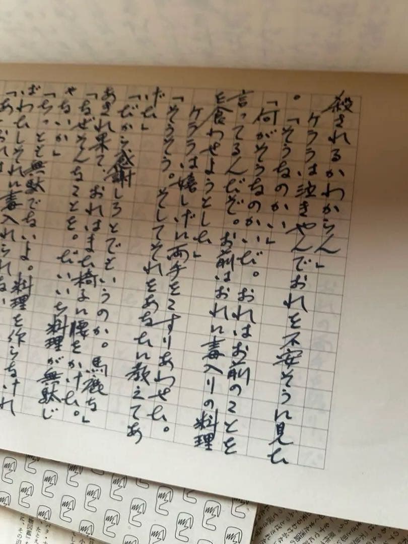 筒井康隆 全集24巻、解説付録、手書き原稿特典オマケ付（1984年）