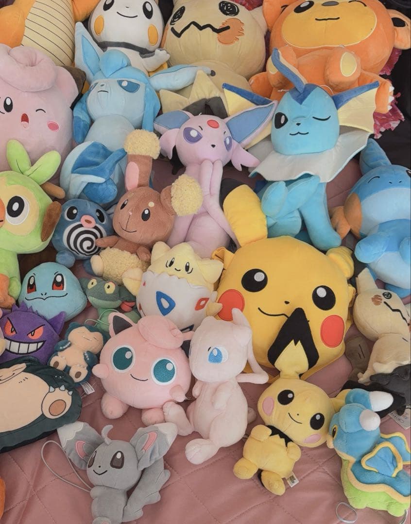 新品未使用 ポケモンぬいぐるみ まとめ売り 34体セット