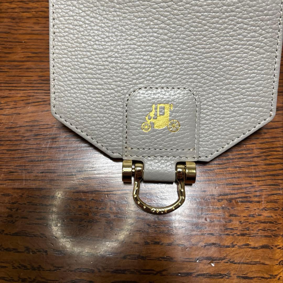 ATAO アタオ ロトロ 二つ折り財布 グレージュ