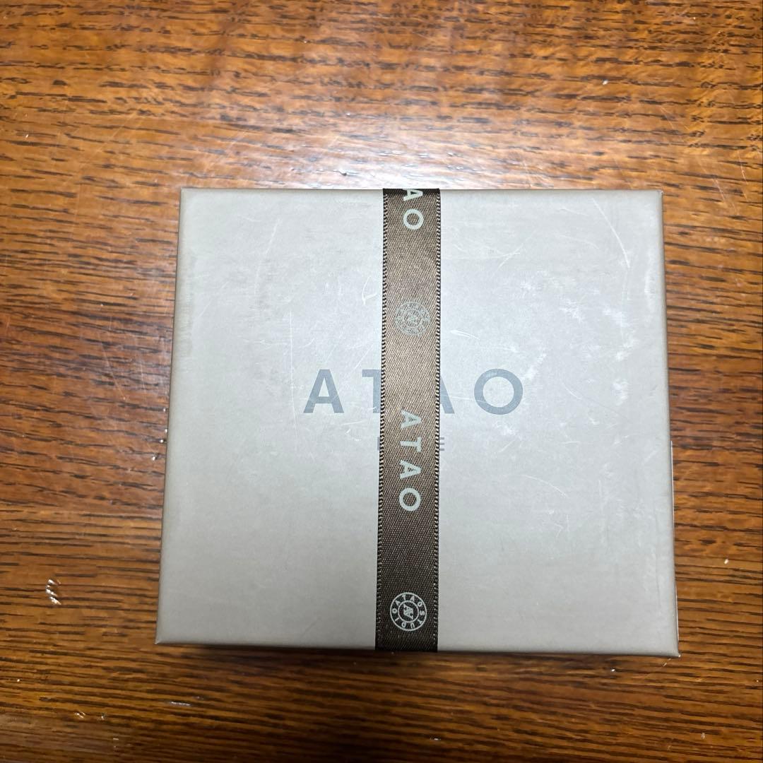 ATAO アタオ ロトロ 二つ折り財布 グレージュ