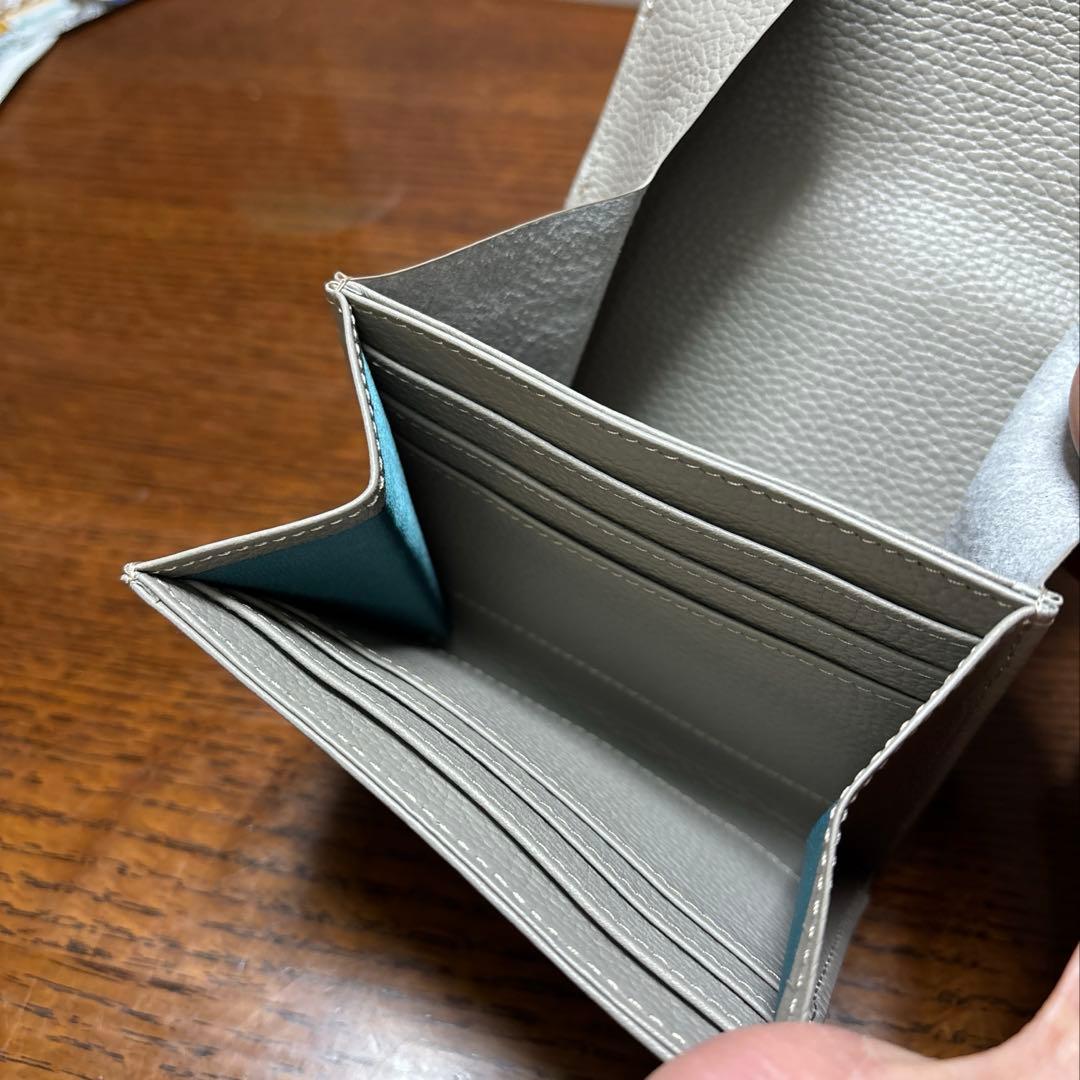 ATAO アタオ ロトロ 二つ折り財布 グレージュ