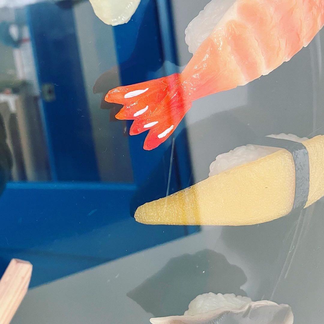 お寿司　掛け時計　食品サンプル　古道具　インテリア雑貨　オブジェ　握り寿司