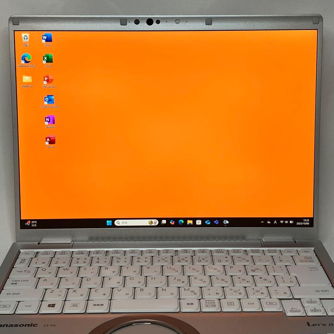 準美品 Let's note FV1 11世代 i5 16GB QHD オフィス