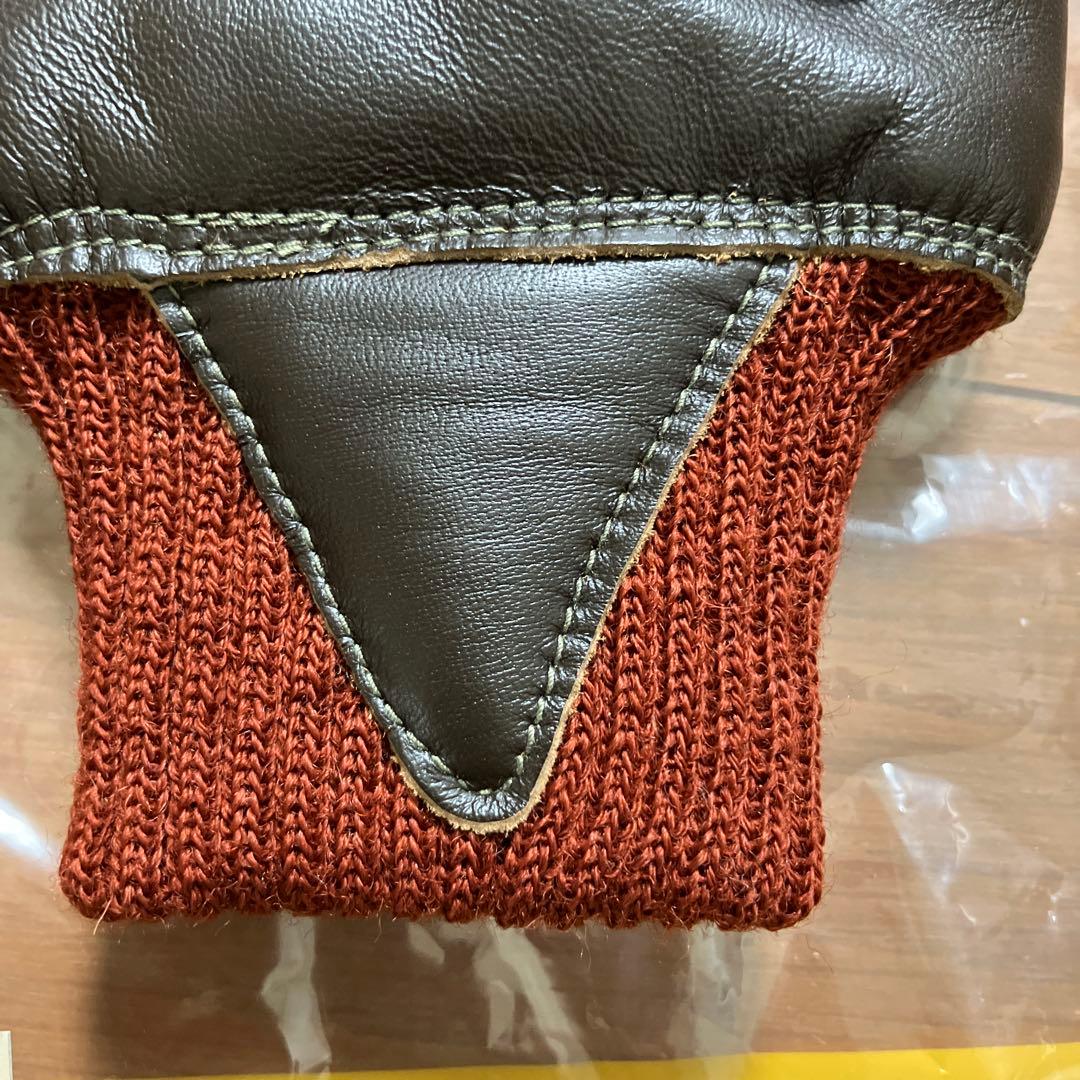 リアルマッコイ　A-10グローブ 限定赤リブ