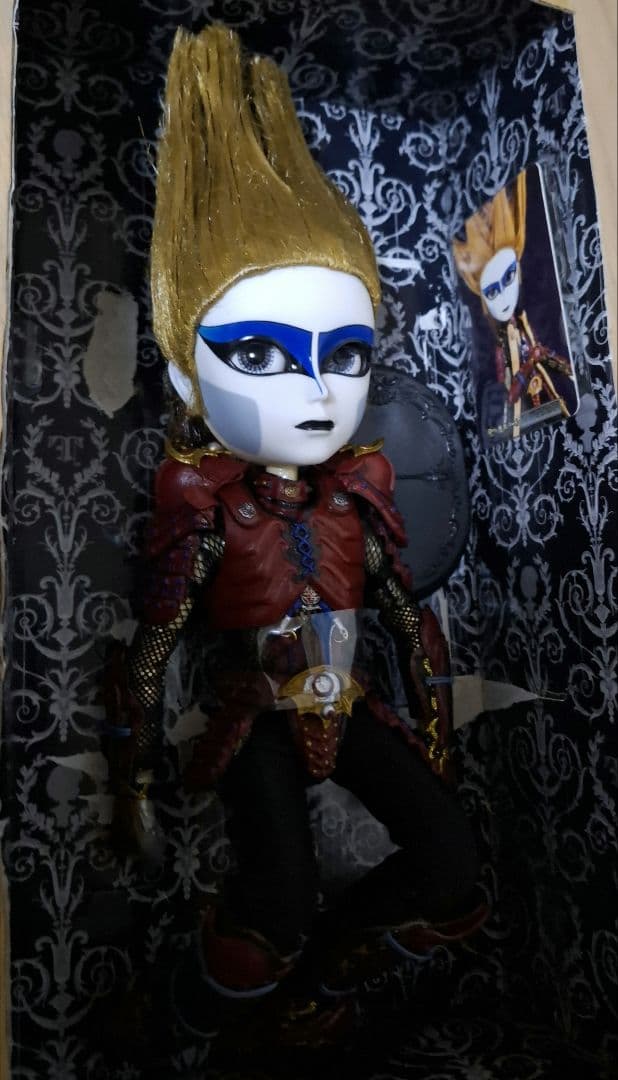 レア　聖飢魔Ⅱ　デーモン閣下　ドール　陣羽織　黒装束　3点セット