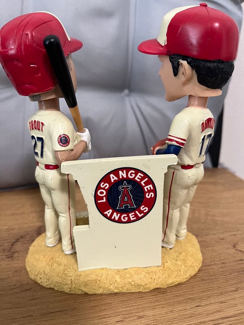 大谷翔平 マイク・トラウト シティーコネクト ダブルボブルヘッド人形