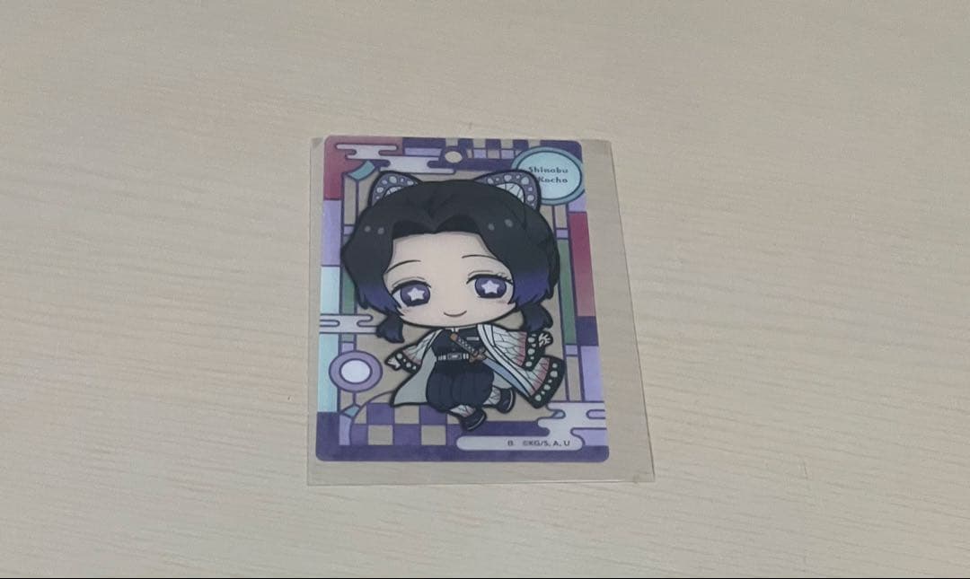 ○鬼滅の刃 ステンドグラスカード2 胡蝶しのぶ