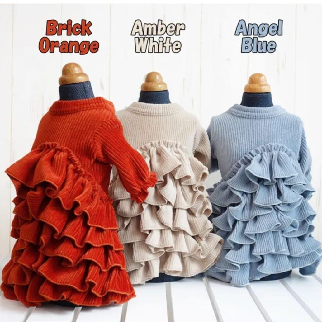 CORDUROY FRILLEDワンピ　サーカスサーカスcircuscircus