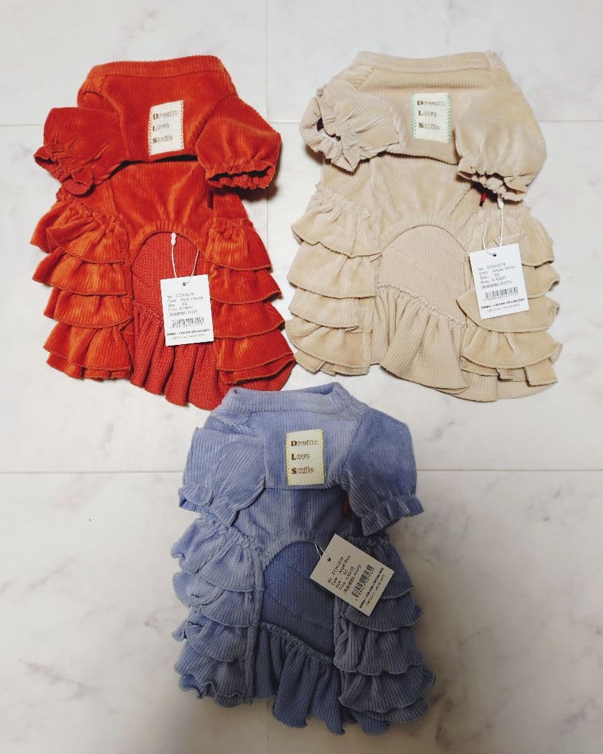 CORDUROY FRILLEDワンピ　サーカスサーカスcircuscircus