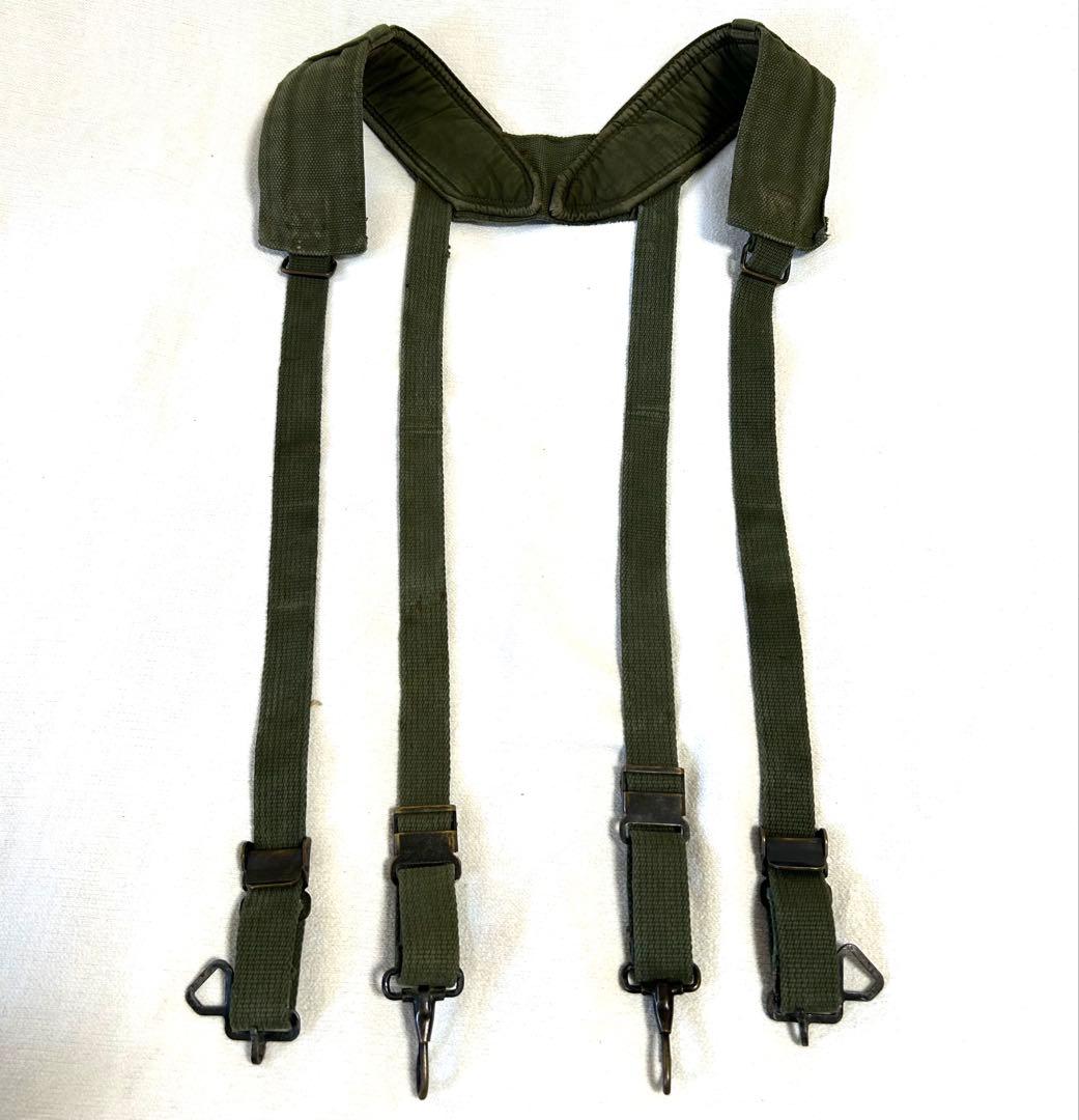 米軍ベトナム戦争/M56/H型サスペンダー/希少XLサイズ/美品