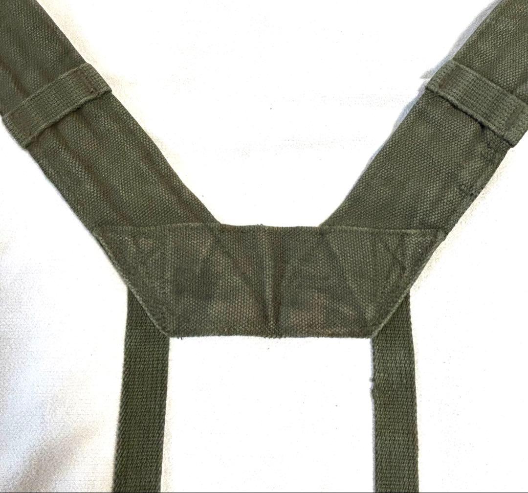 米軍ベトナム戦争/M56/H型サスペンダー/希少XLサイズ/美品