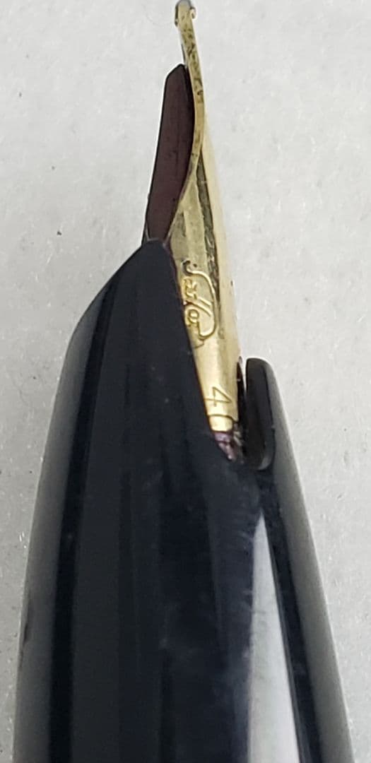 廃盤 貴重 14金 14K デスクペン 万年筆