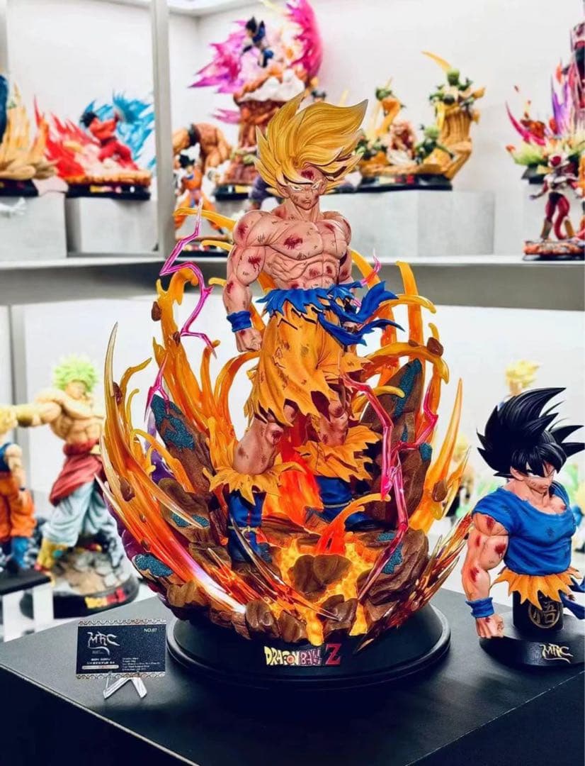 ドラゴンボール 孫悟空 ガレキ ガレージキット スタチュー X⑨⑤