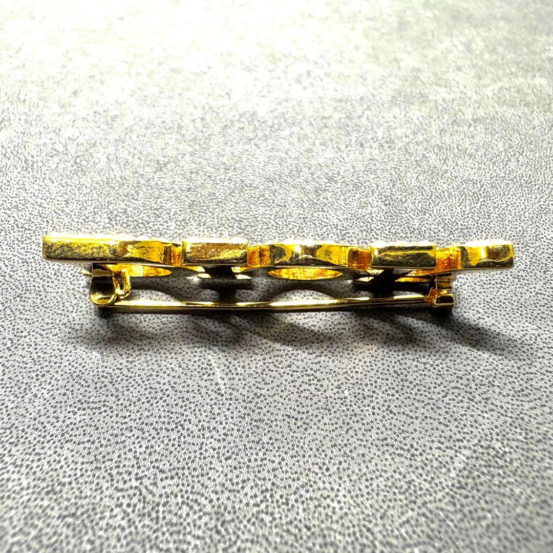 未使用保管品✨ディオール ブローチ レボリューション ラインストーン ゴールド