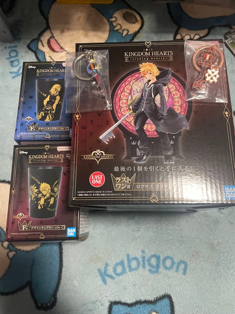 キングダムハーツ 一番くじ ラストワン賞 ロクサス スタチュー　フィギュア