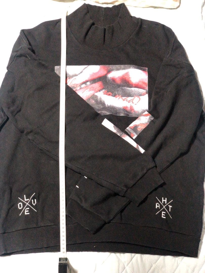 ミュージシャン SKY-HI LOVE/HATE PSYCHO MOCK NECK SWEAT