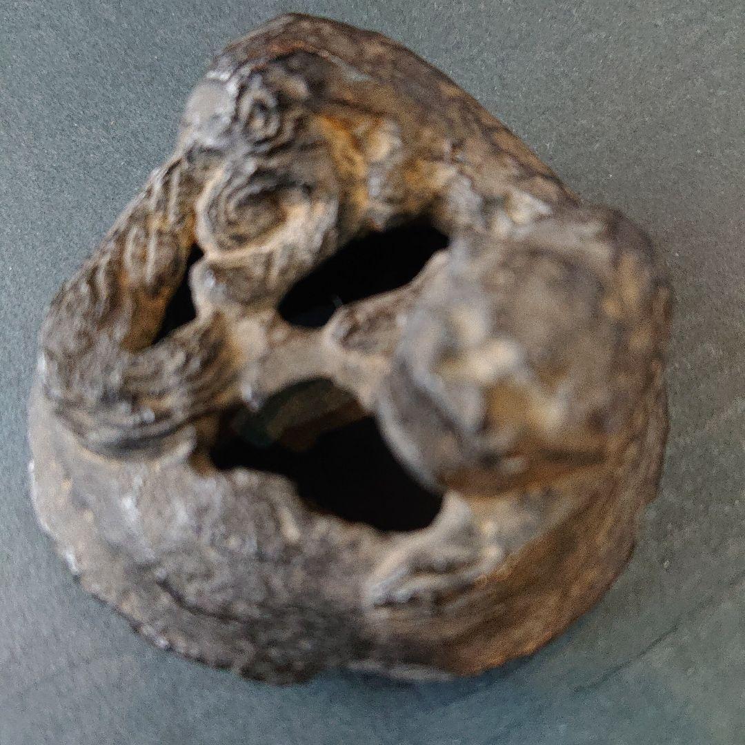 骨董 工芸品 香炉 唐獅子