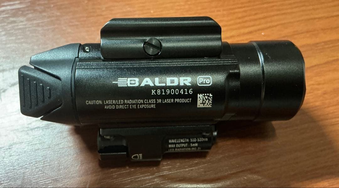 OLIGHT Baldr PRO グリーンレーザー&LED タクティカルライト