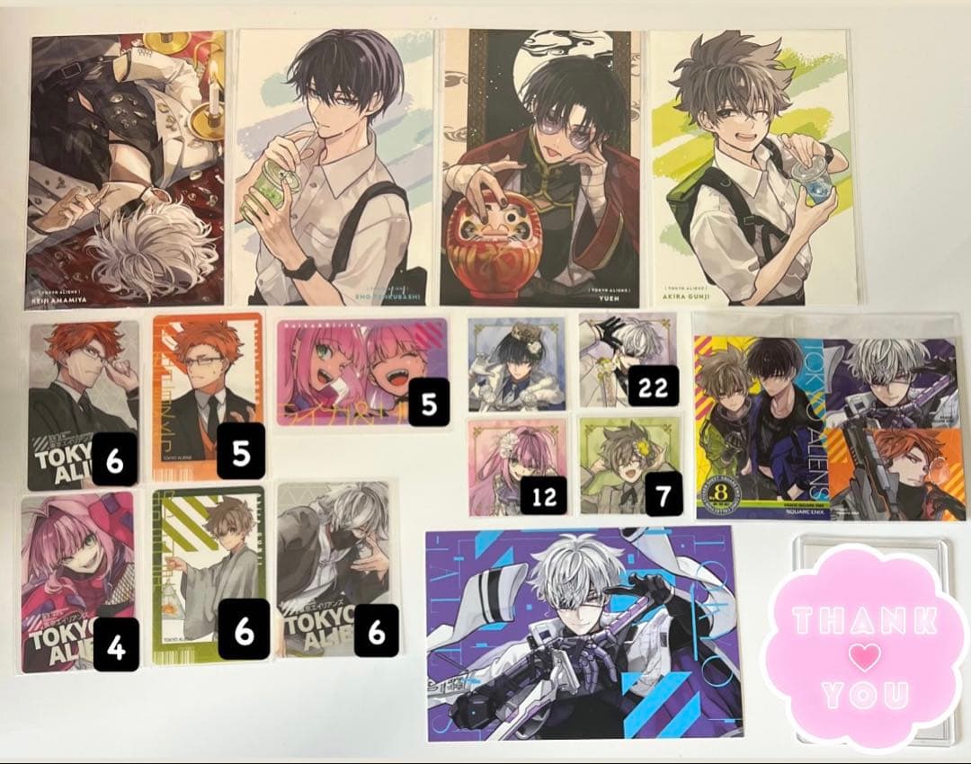 東京エイリアンズ 雨宮 天空橋 クリカ ポスカ 缶バッジ