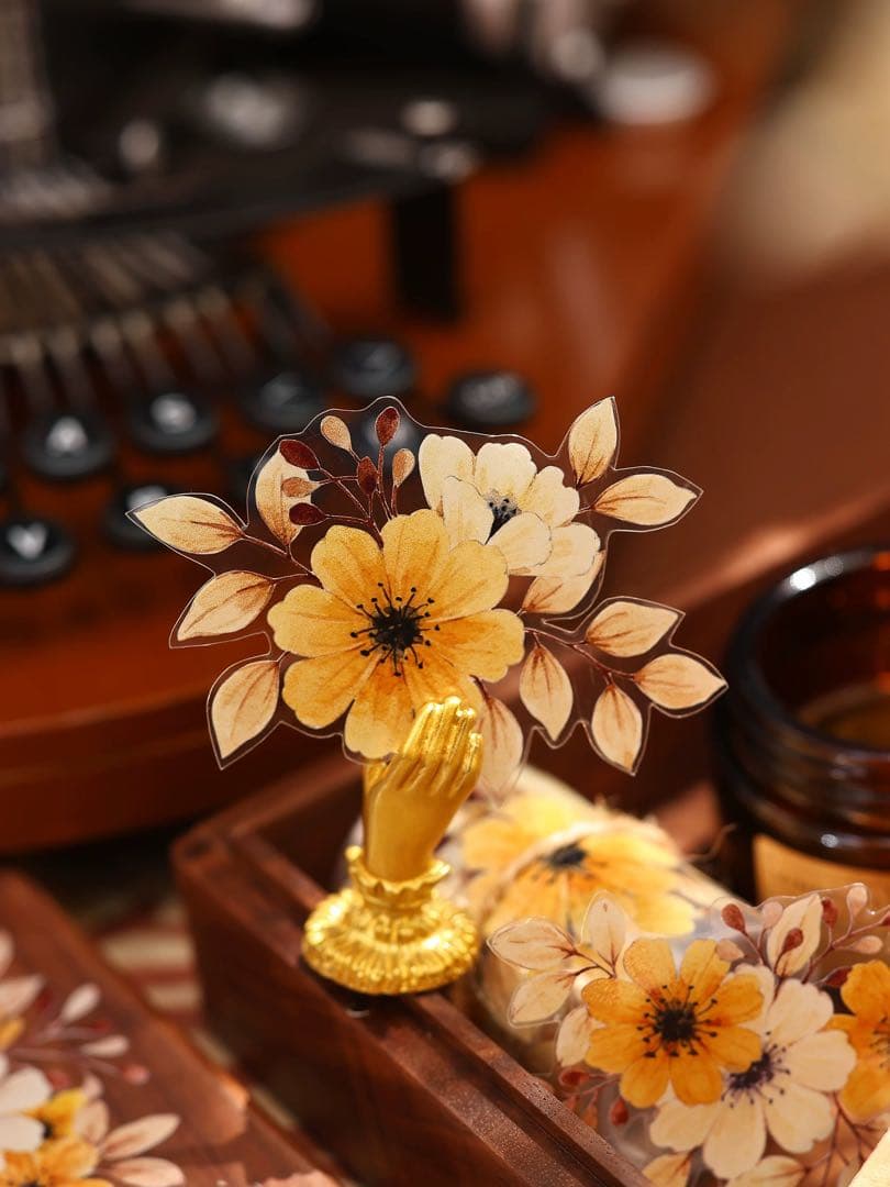 小白家文創《夏日序曲》海外マスキングテープ　マステ 【2519】