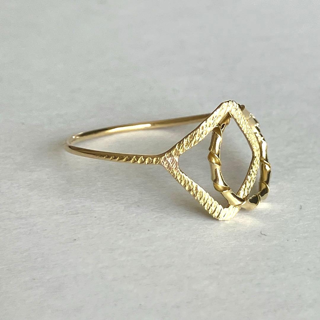 K18 18金　13号　リング　42