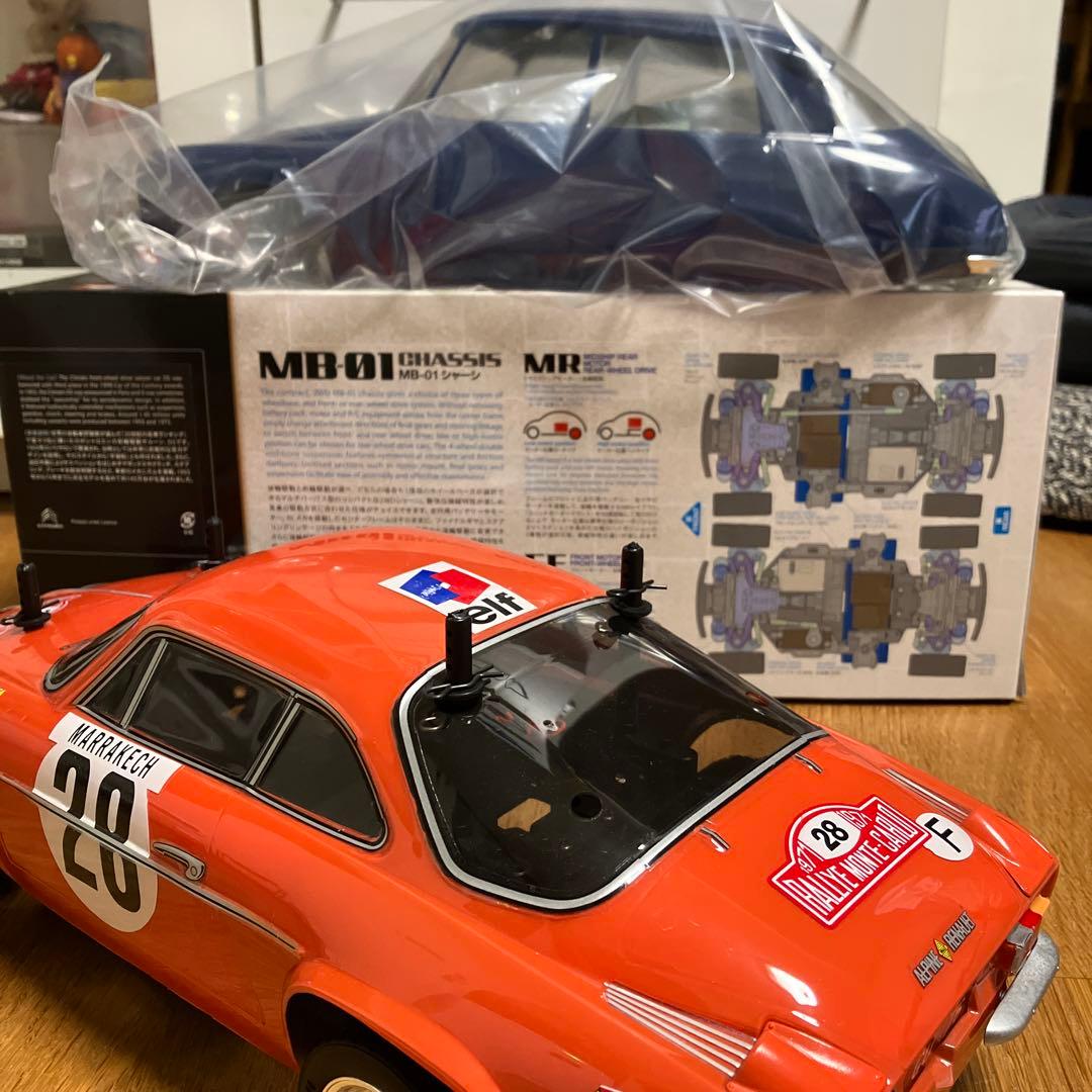 タミヤMB01シャーシラジコン