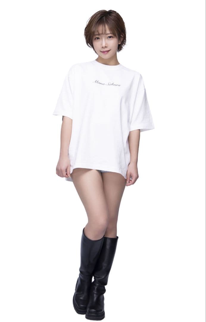 紗倉まな まなTシャツ&ロンTセット Mサイズ