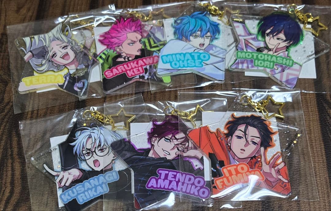 【即購入可】カリスマ/スターアクリルBIGキーホルダー/全種セット