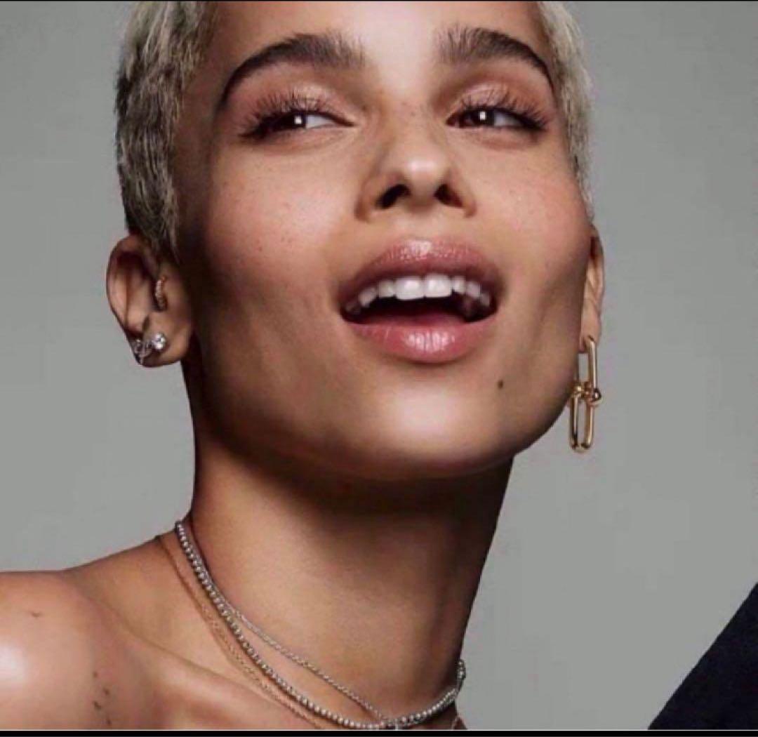 ✨BIG✨ハイクオリティ　ピンクゴールド　ハードウェア　ピアス　最大約43mm