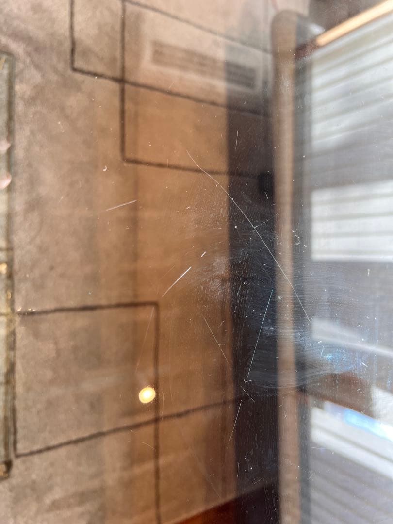 RONALD SCHMITT ガラステーブル　昇降式